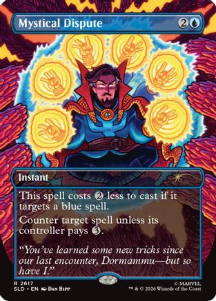 Mystical Dispute (SLD-2617) [Secret Lair Drop Series] Foil