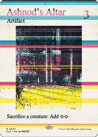 Ashnod's Altar (SLZ-337) [Secret Lair x MSCHF: The Zeta Set]