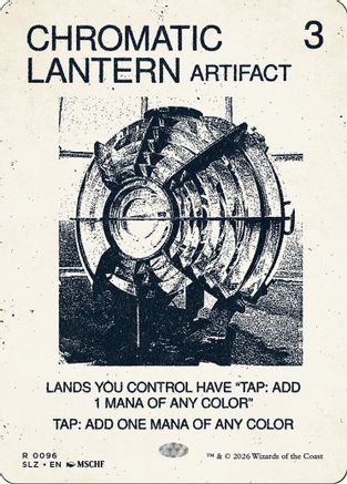 Chromatic Lantern (SLZ-096) [Secret Lair x MSCHF: The Zeta Set]