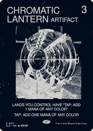 Chromatic Lantern (SLZ-217) [Secret Lair x MSCHF: The Zeta Set]