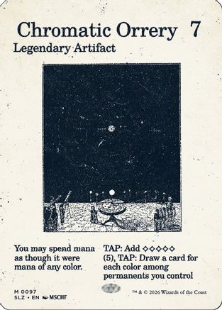 Chromatic Orrery (SLZ-097) [Secret Lair x MSCHF: The Zeta Set]