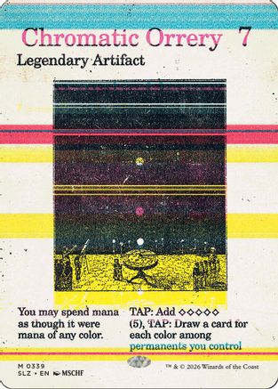 Chromatic Orrery (SLZ-339) [Secret Lair x MSCHF: The Zeta Set]
