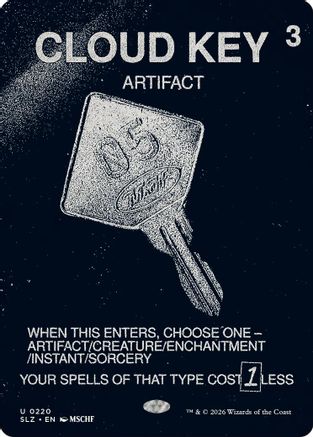 Cloud Key (SLZ-220) [Secret Lair x MSCHF: The Zeta Set]