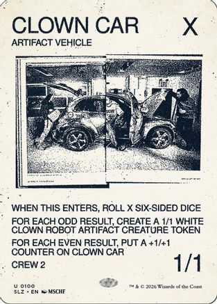 Clown Car (SLZ-100) [Secret Lair x MSCHF: The Zeta Set]
