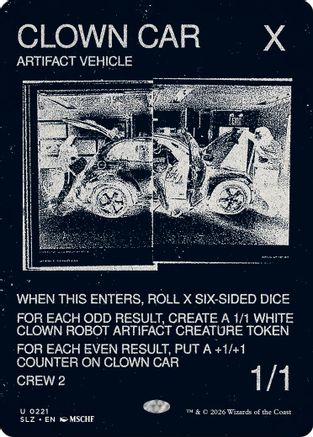 Clown Car (SLZ-221) [Secret Lair x MSCHF: The Zeta Set]