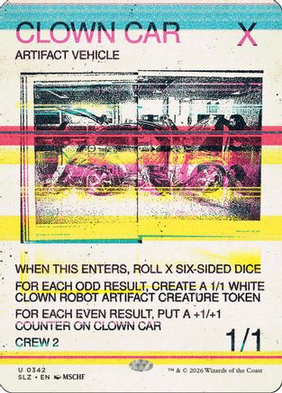 Clown Car (SLZ-342) [Secret Lair x MSCHF: The Zeta Set]