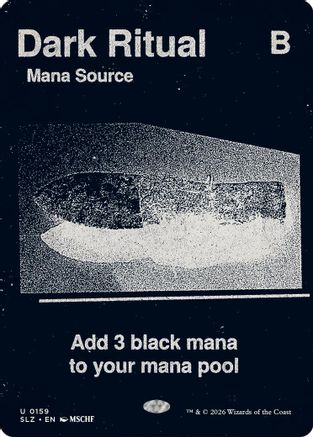 Dark Ritual (SLZ-159) [Secret Lair x MSCHF: The Zeta Set]