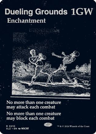 Dueling Grounds (SLZ-210) [Secret Lair x MSCHF: The Zeta Set]