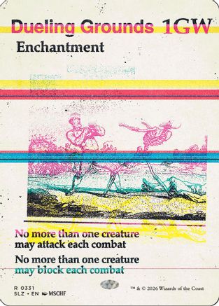 Dueling Grounds (SLZ-331) [Secret Lair x MSCHF: The Zeta Set]