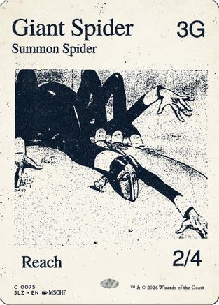 Giant Spider (SLZ-075) [Secret Lair x MSCHF: The Zeta Set]