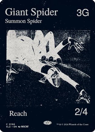 Giant Spider (SLZ-196) [Secret Lair x MSCHF: The Zeta Set]