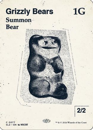 Grizzly Bears (SLZ-077) [Secret Lair x MSCHF: The Zeta Set]