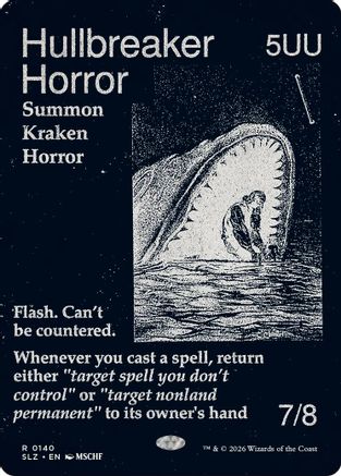 Hullbreaker Horror (SLZ-140) [Secret Lair x MSCHF: The Zeta Set]