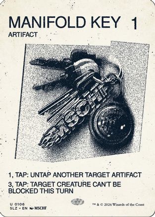 Manifold Key (SLZ-106) [Secret Lair x MSCHF: The Zeta Set]