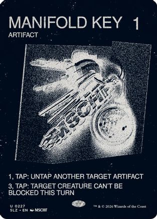 Manifold Key (SLZ-227) [Secret Lair x MSCHF: The Zeta Set]