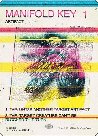 Manifold Key (SLZ-348) [Secret Lair x MSCHF: The Zeta Set]