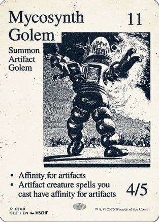 Mycosynth Golem (SLZ-108) [Secret Lair x MSCHF: The Zeta Set]