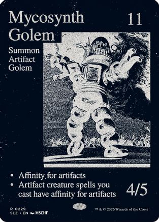 Mycosynth Golem (SLZ-229) [Secret Lair x MSCHF: The Zeta Set]