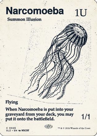 Narcomoeba (SLZ-026) [Secret Lair x MSCHF: The Zeta Set]