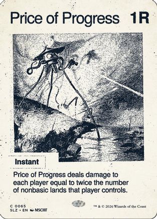Price of Progress (SLZ-065) [Secret Lair x MSCHF: The Zeta Set]