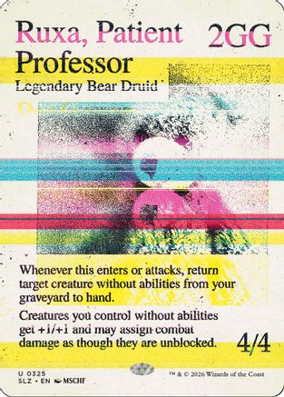 Ruxa, Patient Professor (SLZ-325) [Secret Lair x MSCHF: The Zeta Set]