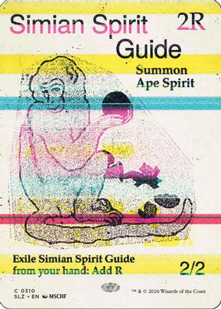 Simian Spirit Guide (SLZ-310) [Secret Lair x MSCHF: The Zeta Set]