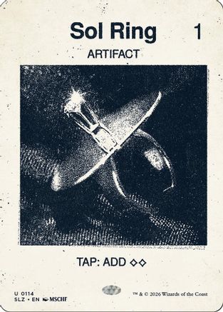 Sol Ring (SLZ-114) [Secret Lair x MSCHF: The Zeta Set]