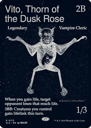 Vito, Thorn of the Dusk Rose (SLZ-173) [Secret Lair x MSCHF: The Zeta Set]