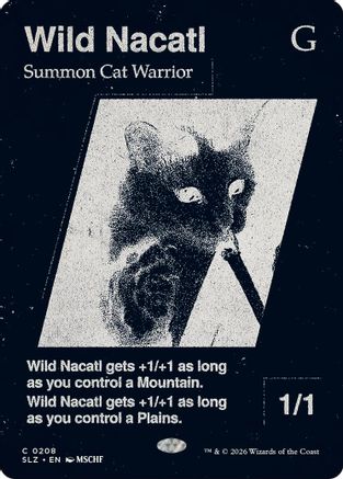 Wild Nacatl (SLZ-208) [Secret Lair x MSCHF: The Zeta Set]