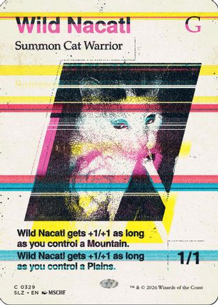 Wild Nacatl (SLZ-329) [Secret Lair x MSCHF: The Zeta Set]