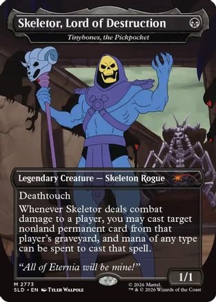 Skeletor, Lord of Destruction - Tinybones, the Pickpocket (SLD-2773) [Secret Lair Drop Series]