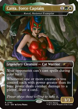 Catra, Force Captain - Kutzil, Malamet Exemplar (SLD-2782) [Secret Lair Drop Series] Foil