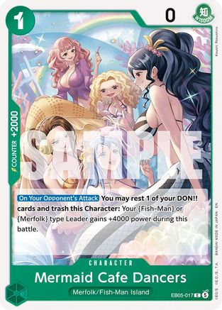 Mermaid Cafe Dancers [Extra Booster: One Piece Heroines Edition Vol. 2]