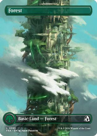 Forest (Borderless) (FRA-395) [Reality Fracture] Foil