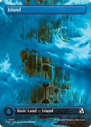 Island (Borderless) (FRA-387) [Reality Fracture] Foil