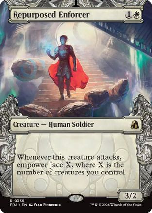 Repurposed Enforcer (Showcase) (FRA-335) [Reality Fracture] Foil