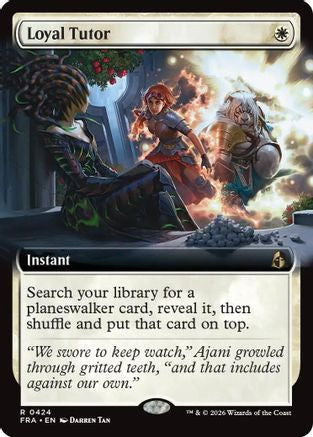 Loyal Tutor (Extended Art) (FRA-424) [Reality Fracture] Foil