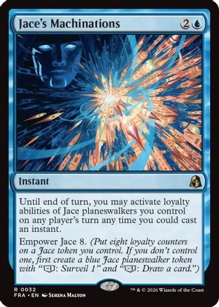 Jace's Machinations (FRA-032) [Reality Fracture] Foil