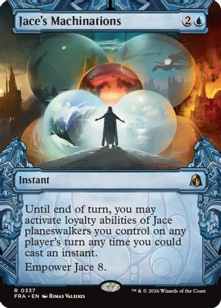 Jace's Machinations (Showcase) (FRA-337) [Reality Fracture]