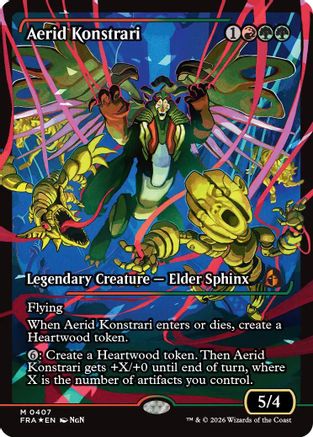 Aerid Konstrari (Showcase) (FRA-407) [Reality Fracture] Foil
