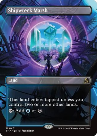 Shipwreck Marsh (Borderless) (FRA-401) [Reality Fracture] Foil