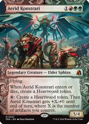 Aerid Konstrari (Showcase) (FRA-347) [Reality Fracture] Foil