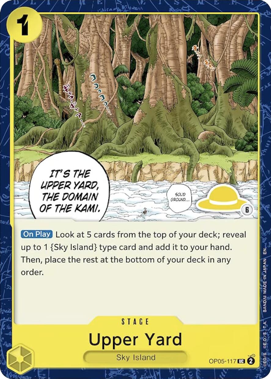 Upper Yard (Luffy Deck) [Set Sail Deck Set]
