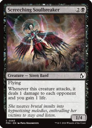 Screeching Soulbreaker (FRA-065) [Reality Fracture] Foil