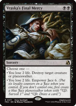 Vraska's Final Mercy (FRA-071) [Reality Fracture] Foil