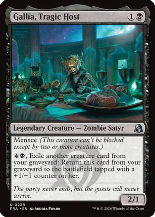Gallia, Tragic Host (FRA-228) [Reality Fracture] Foil