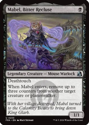 Mabel, Bitter Recluse (FRA-233) [Reality Fracture]