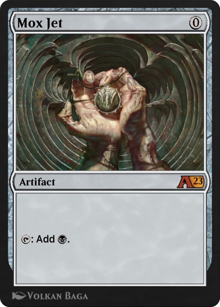 Mox Jet (YDMU-037) [Alchemy: Dominaria]