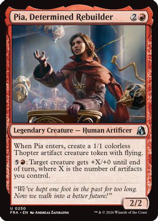 Pia, Determined Rebuilder (FRA-250) [Reality Fracture]