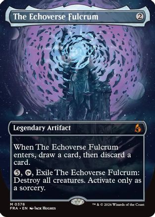 The Echoverse Fulcrum (Borderless) (FRA-378) [Reality Fracture]